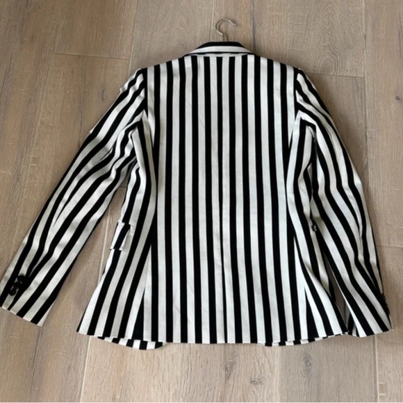Frame denim striped blazer - Picture 10 of 12